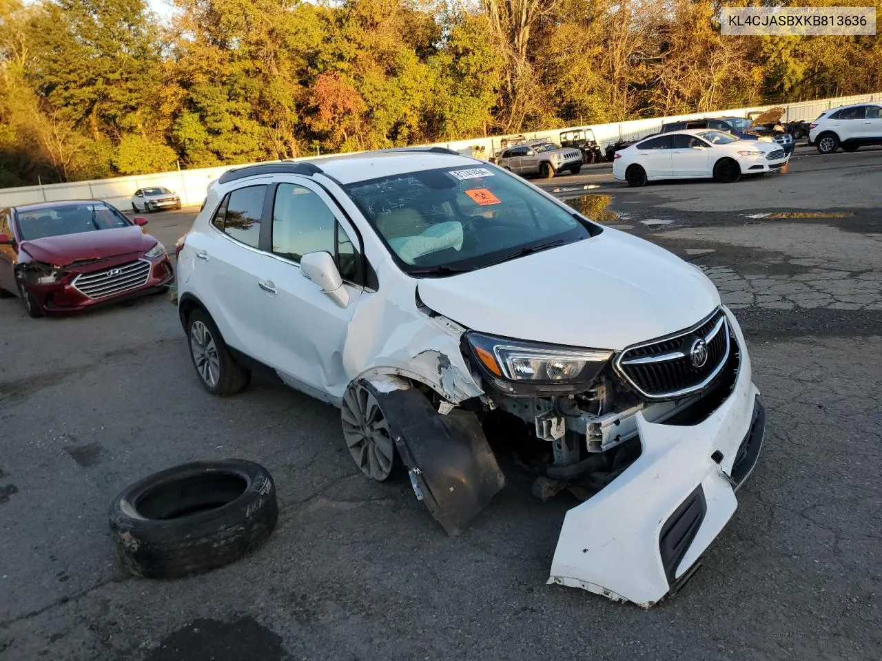 2019 Buick Encore Preferred VIN: KL4CJASBXKB813636 Lot: 81741494