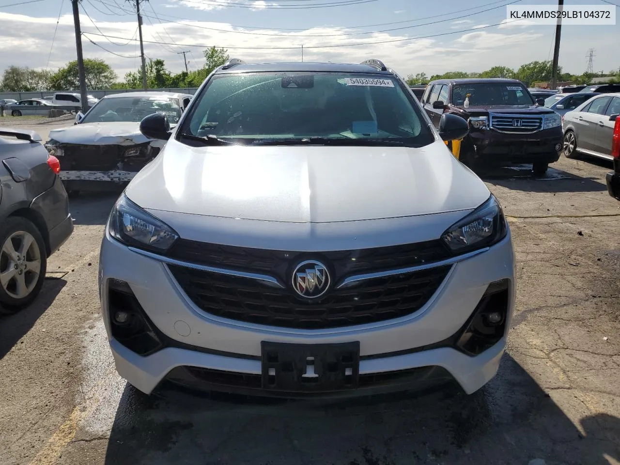 2020 Buick Encore Gx Select VIN: KL4MMDS29LB104372 Lot: 54035594