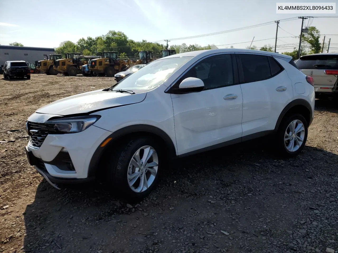 2020 Buick Encore Gx Preferred VIN: KL4MMBS2XLB096433 Lot: 54604014