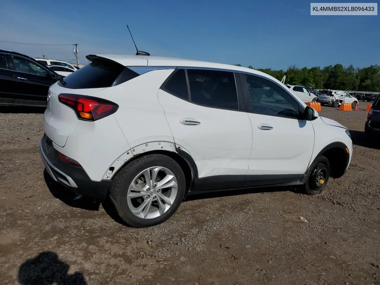 2020 Buick Encore Gx Preferred VIN: KL4MMBS2XLB096433 Lot: 54604014