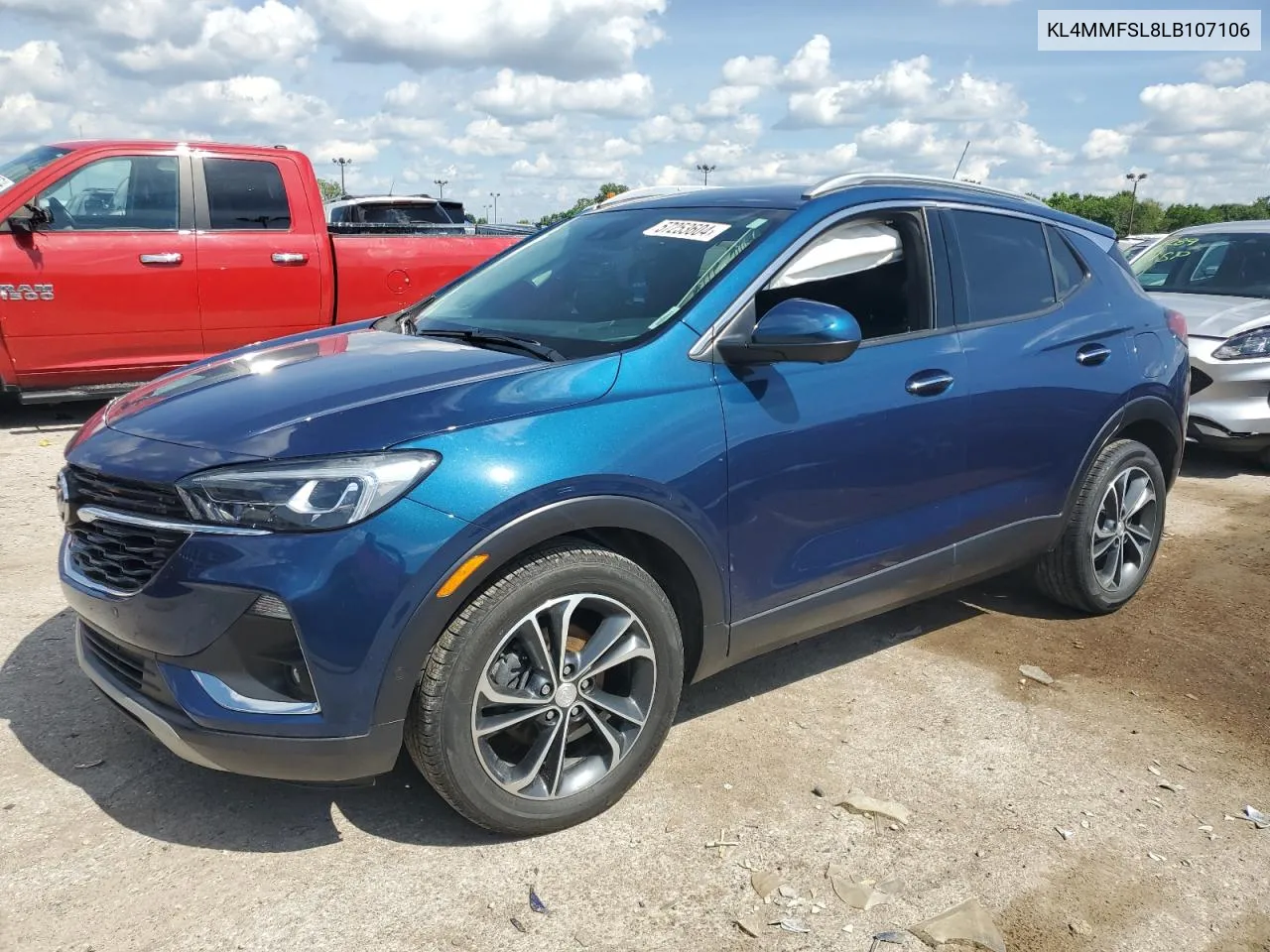 2020 Buick Encore Gx Essence VIN: KL4MMFSL8LB107106 Lot: 57253604