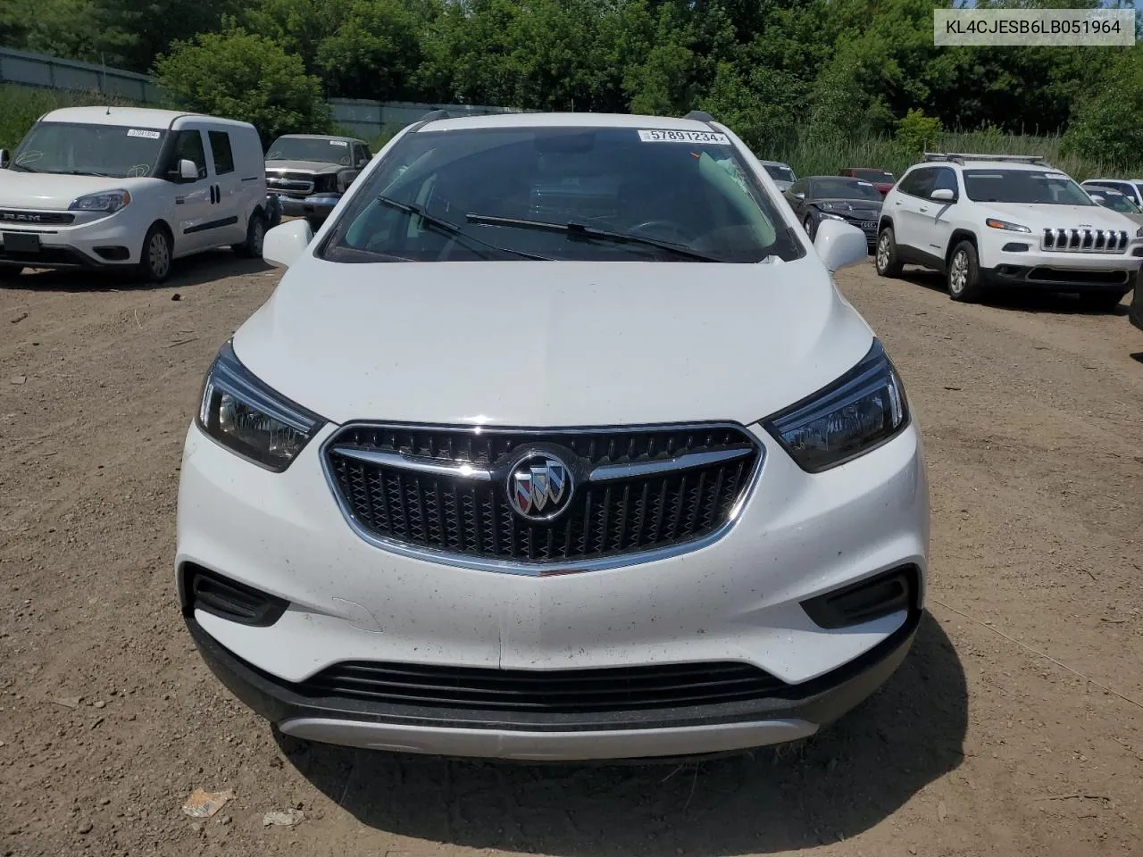 2020 Buick Encore Preferred VIN: KL4CJESB6LB051964 Lot: 57891234