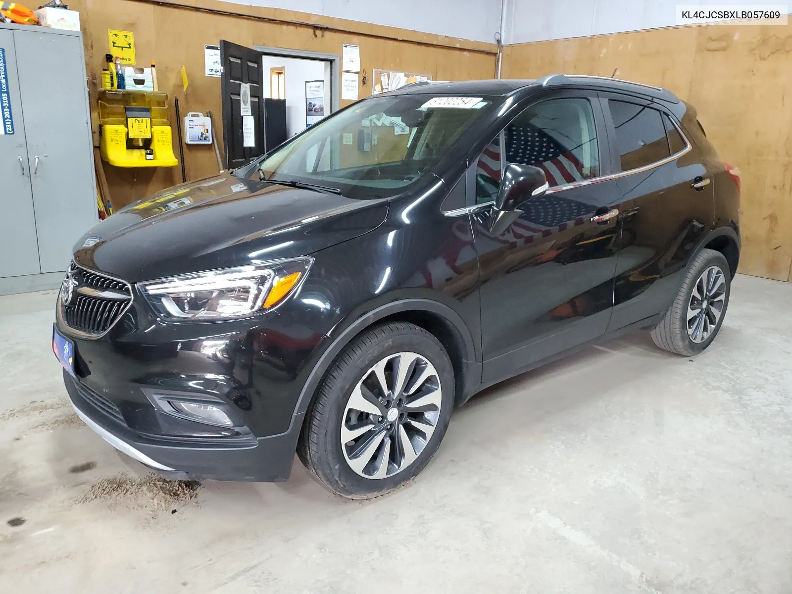 2020 Buick Encore Essence VIN: KL4CJCSBXLB057609 Lot: 61202254