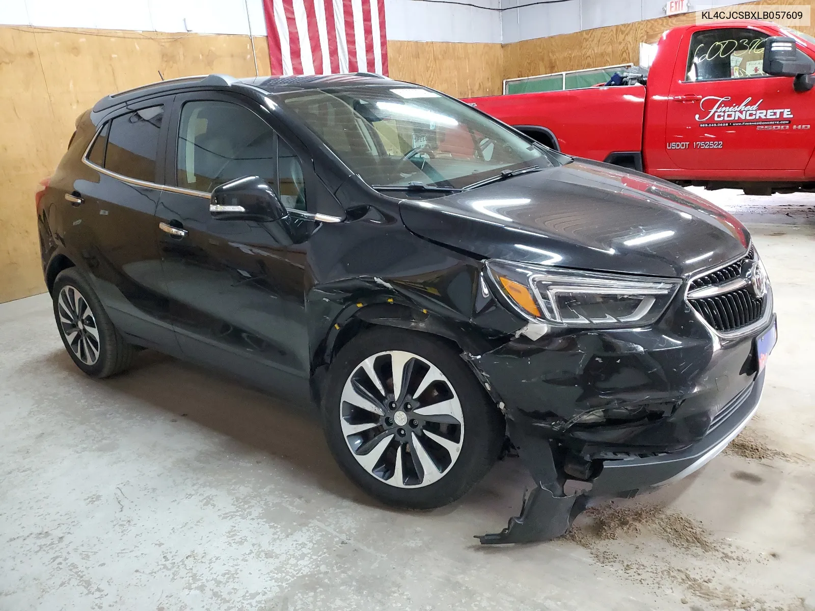 2020 Buick Encore Essence VIN: KL4CJCSBXLB057609 Lot: 61202254