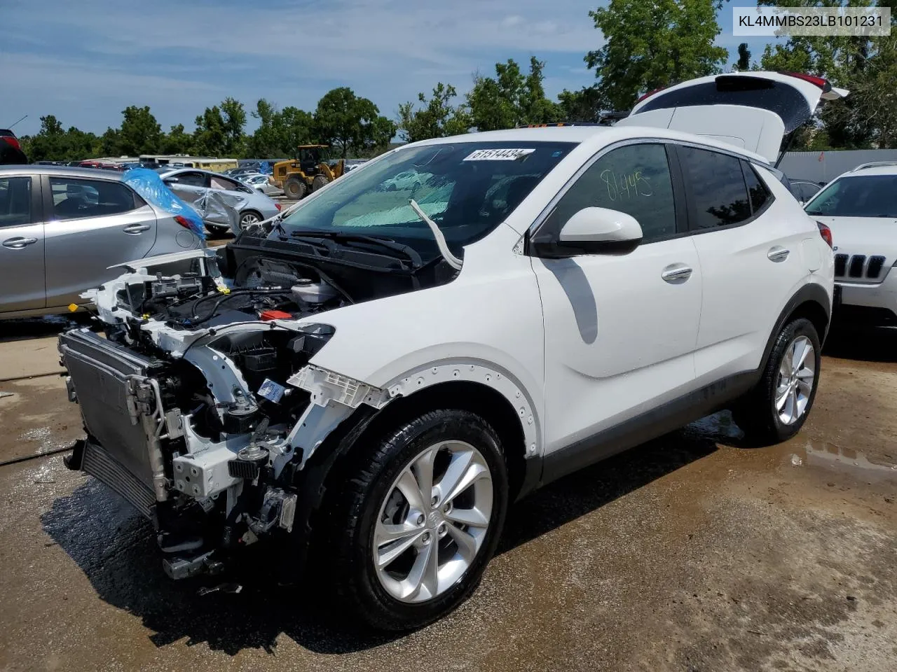 KL4MMBS23LB101231 2020 Buick Encore Gx Preferred