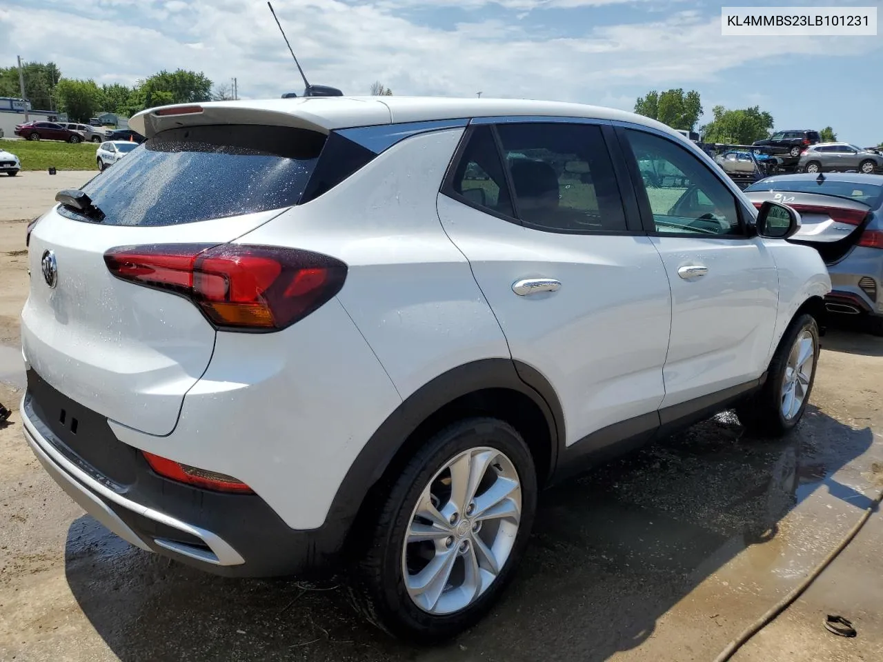 2020 Buick Encore Gx Preferred VIN: KL4MMBS23LB101231 Lot: 61514434