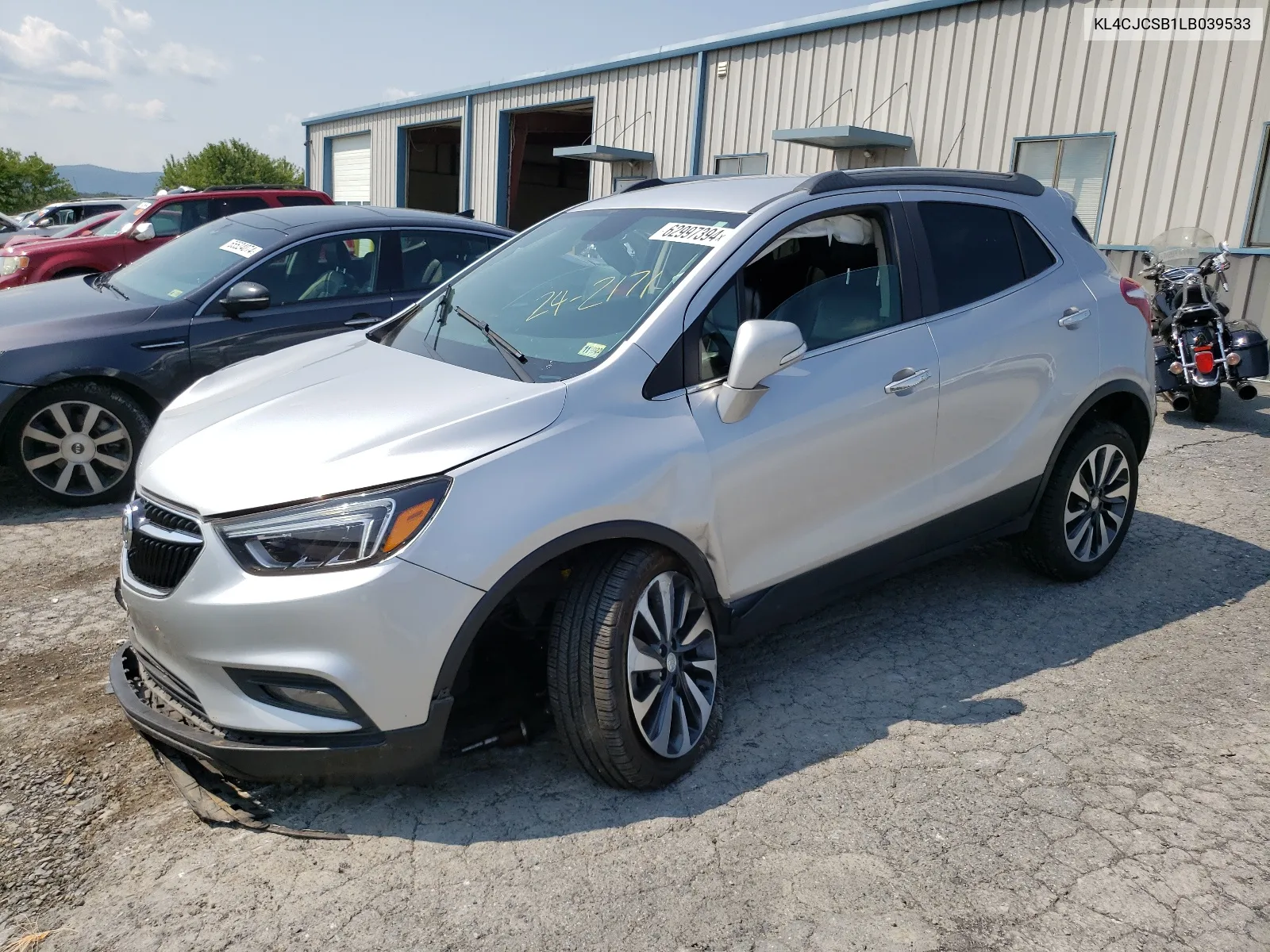 2020 Buick Encore Essence VIN: KL4CJCSB1LB039533 Lot: 62997394