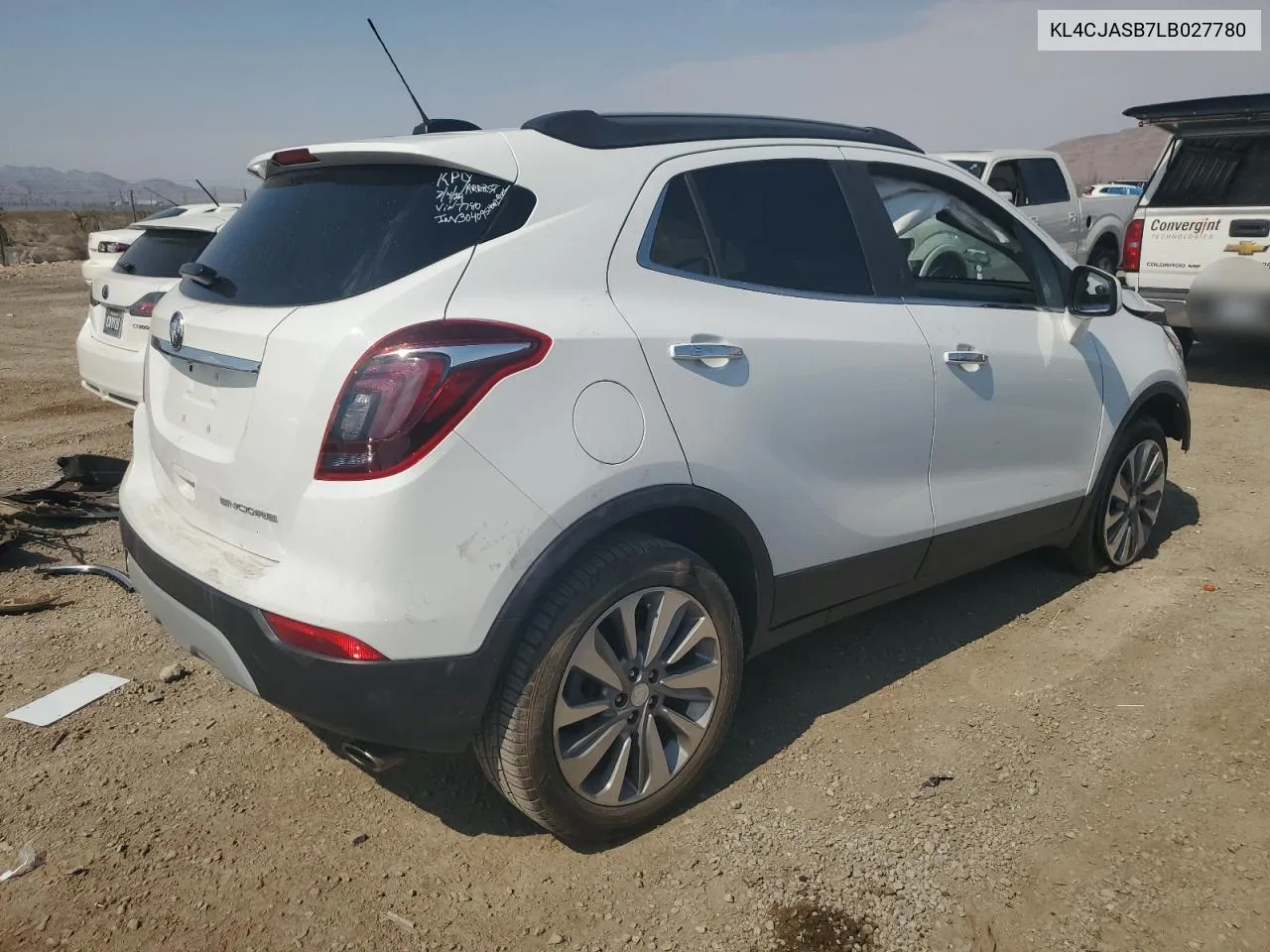 2020 Buick Encore Preferred VIN: KL4CJASB7LB027780 Lot: 63210834