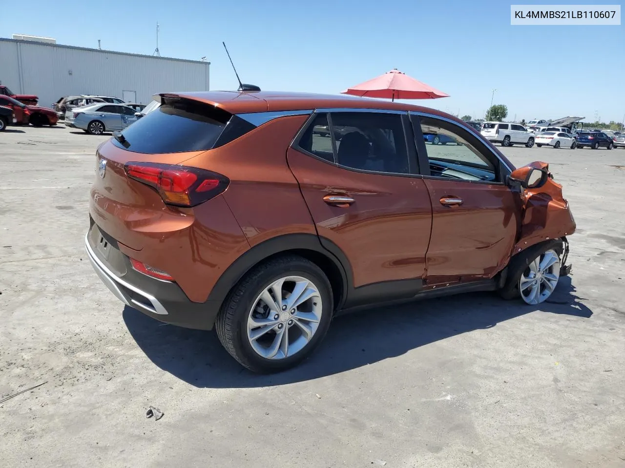 2020 Buick Encore Gx Preferred VIN: KL4MMBS21LB110607 Lot: 66990224