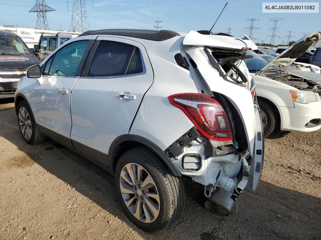 KL4CJASB2LB011082 2020 Buick Encore Preferred