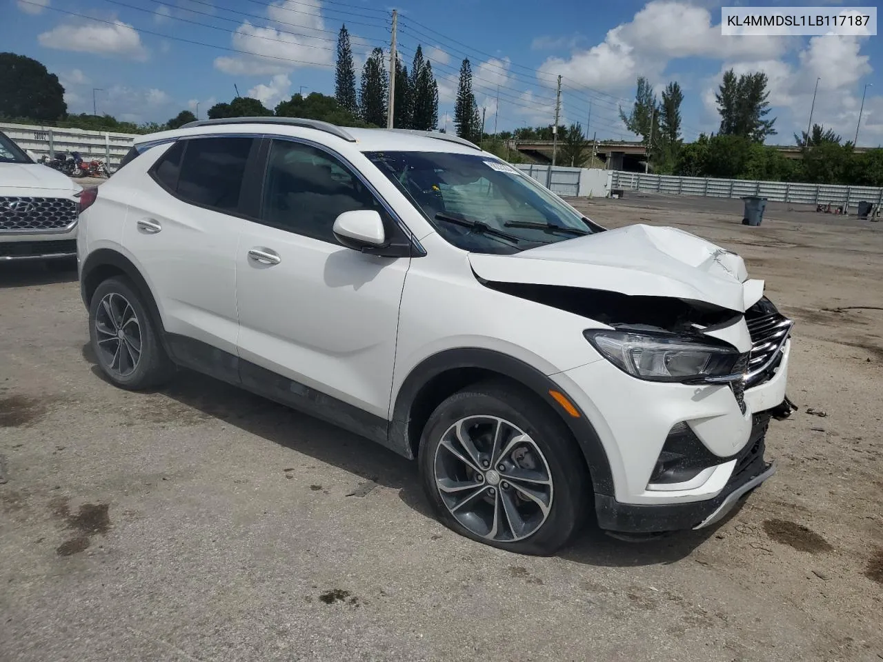 2020 Buick Encore Gx Select VIN: KL4MMDSL1LB117187 Lot: 68225224