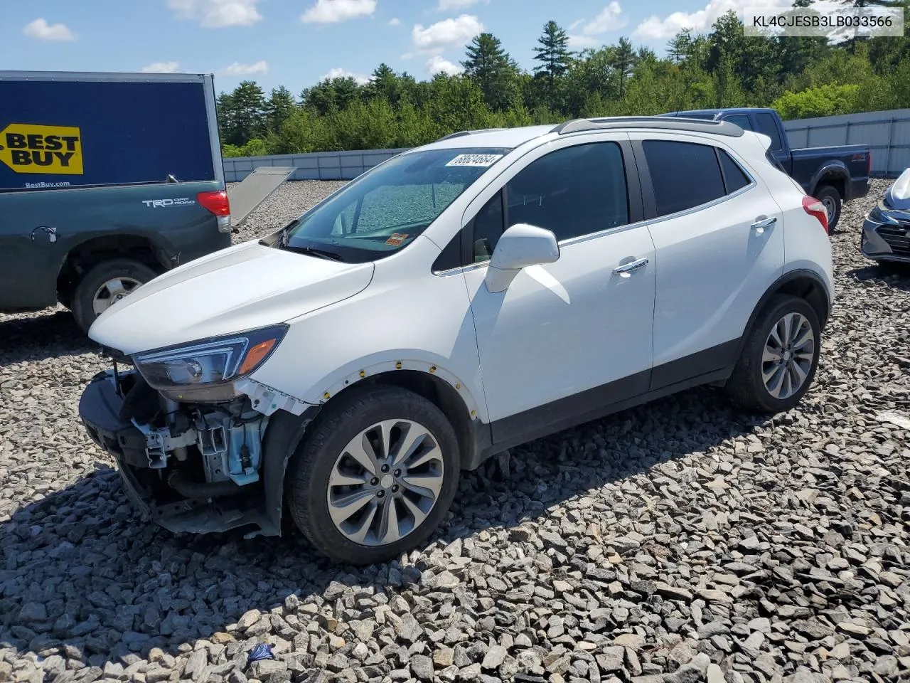 KL4CJESB3LB033566 2020 Buick Encore Preferred