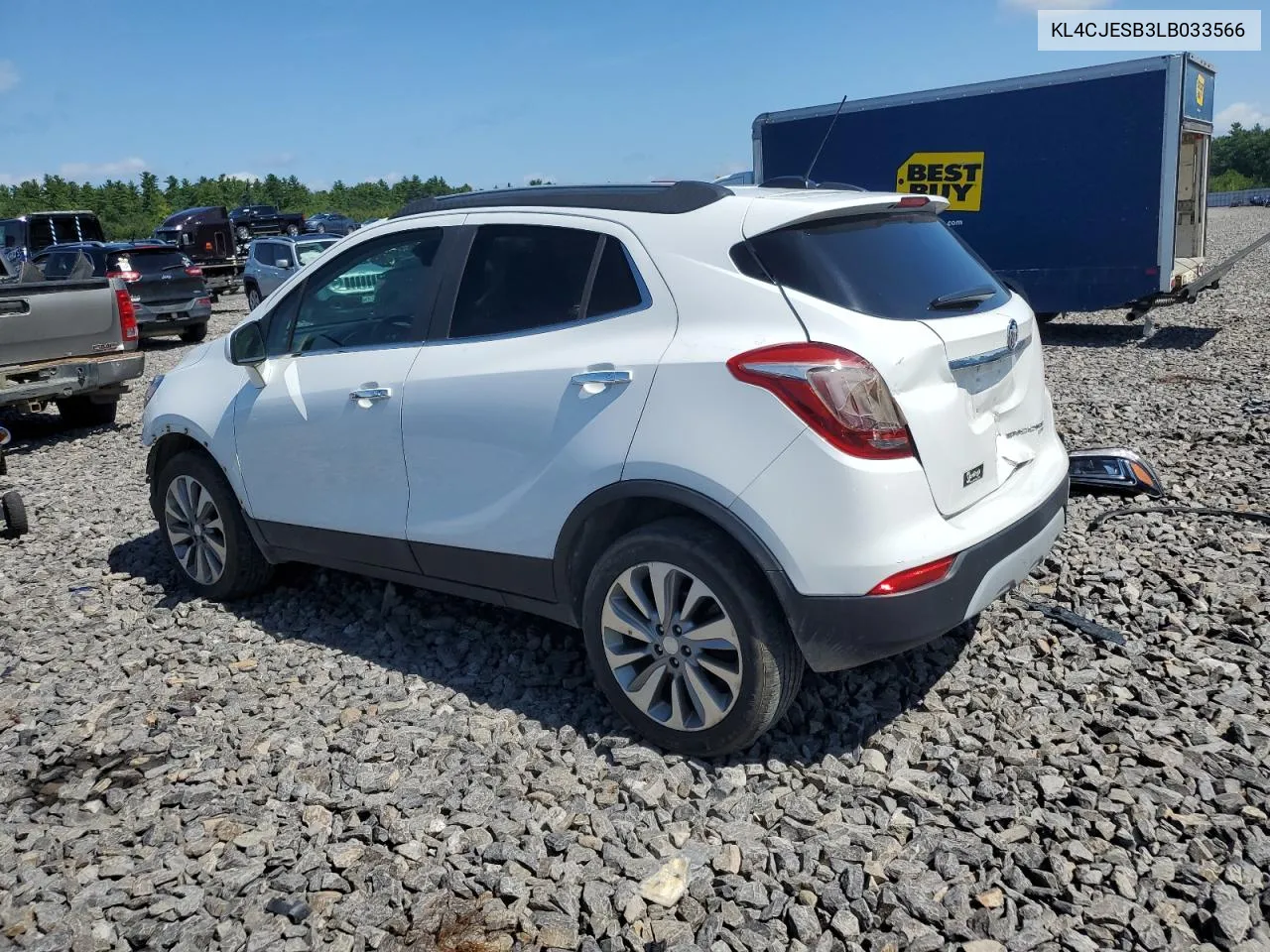 KL4CJESB3LB033566 2020 Buick Encore Preferred