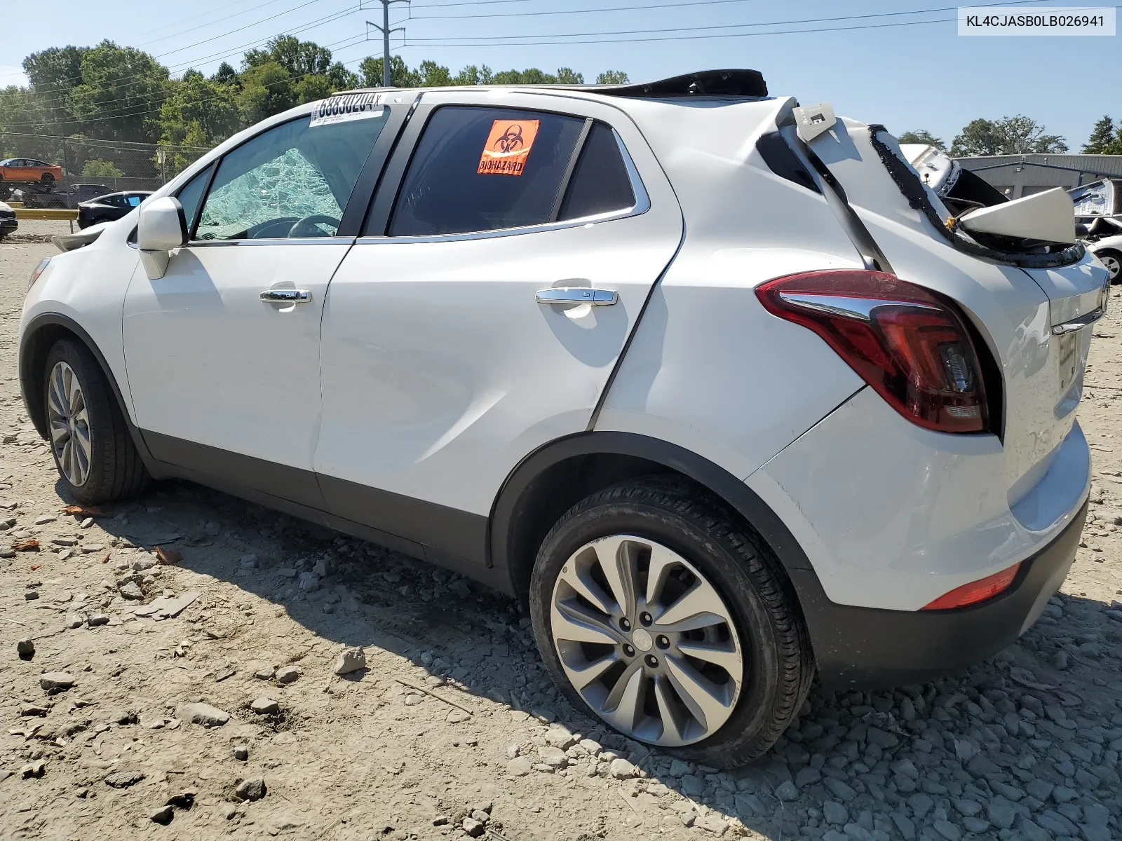 2020 Buick Encore Preferred VIN: KL4CJASB0LB026941 Lot: 68830204