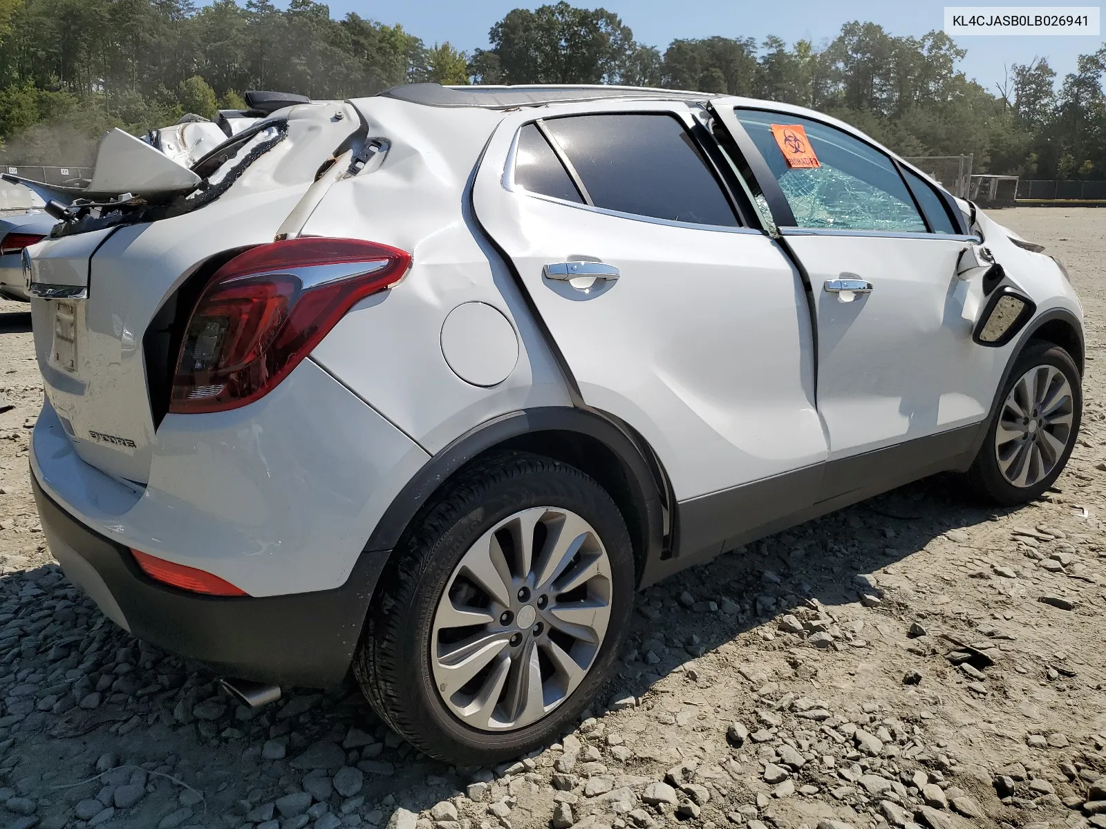 KL4CJASB0LB026941 2020 Buick Encore Preferred