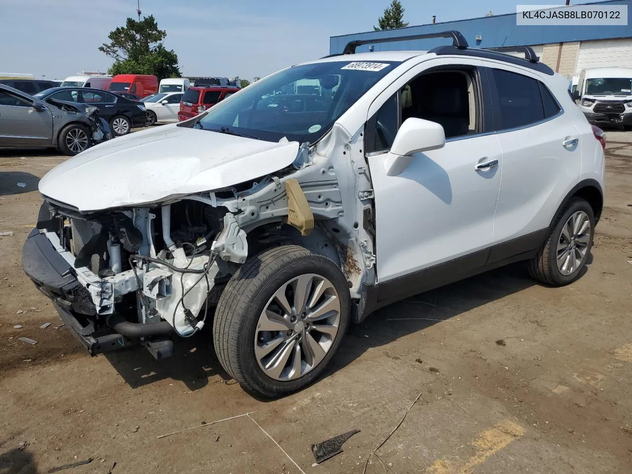 2020 Buick Encore Preferred VIN: KL4CJASB8LB070122 Lot: 68973914