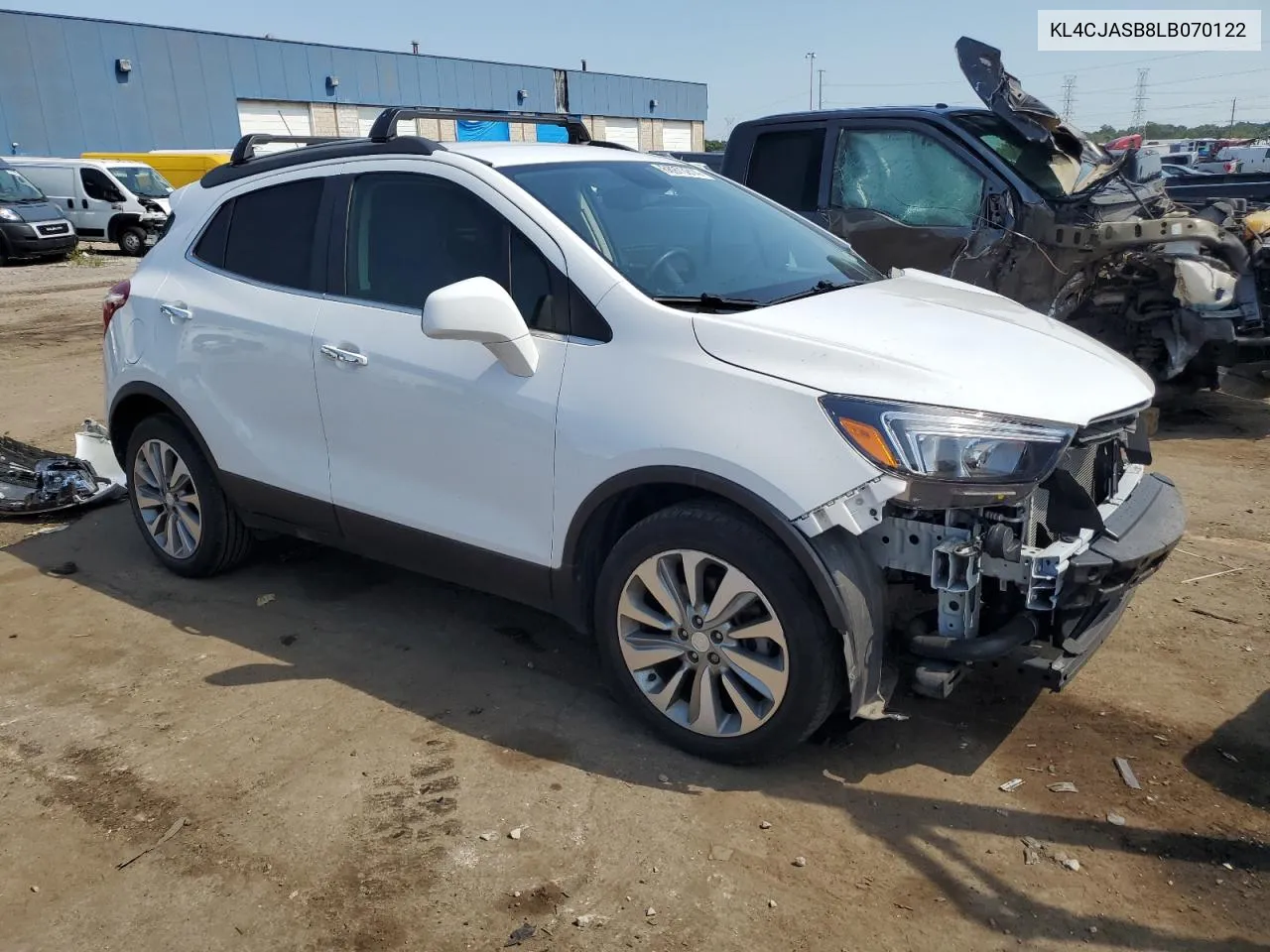 2020 Buick Encore Preferred VIN: KL4CJASB8LB070122 Lot: 68973914