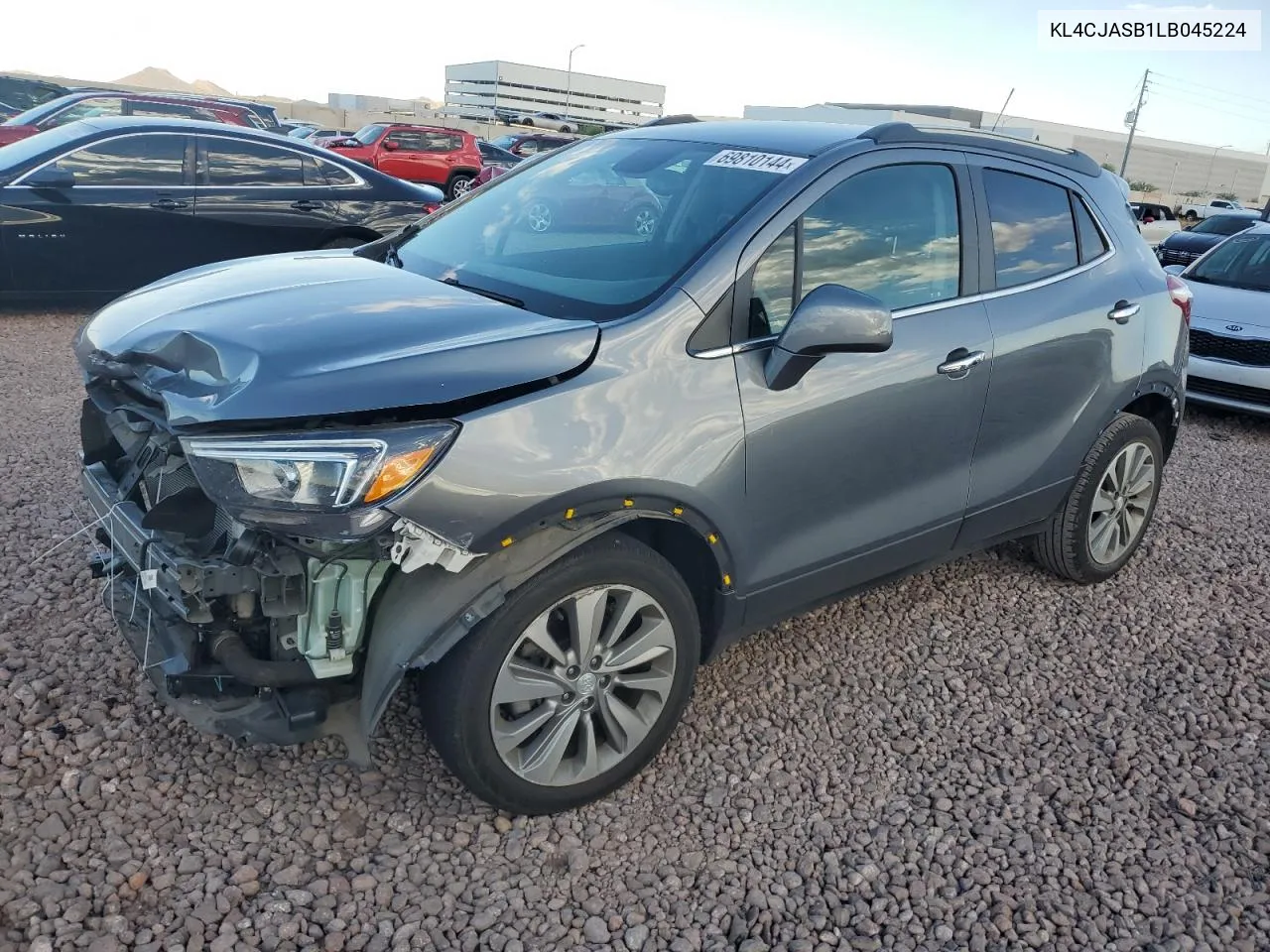 2020 Buick Encore Preferred VIN: KL4CJASB1LB045224 Lot: 69810144