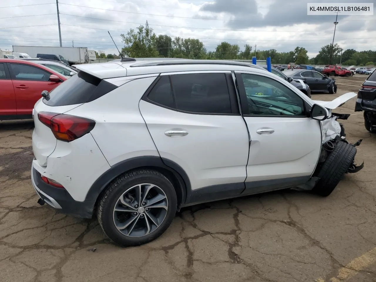 2020 Buick Encore Gx Select VIN: KL4MMDSL1LB106481 Lot: 69831754