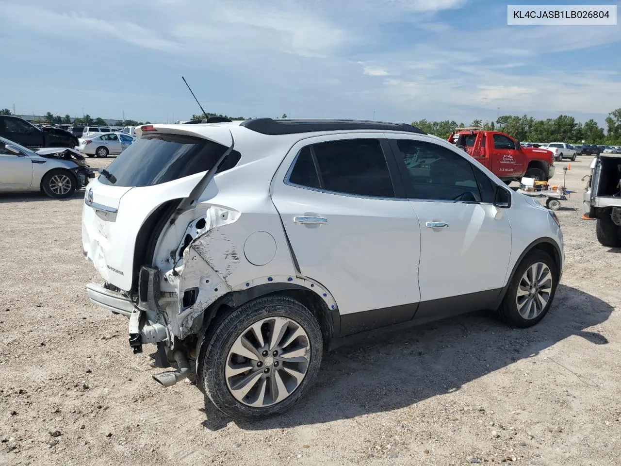 2020 Buick Encore Preferred VIN: KL4CJASB1LB026804 Lot: 69890344