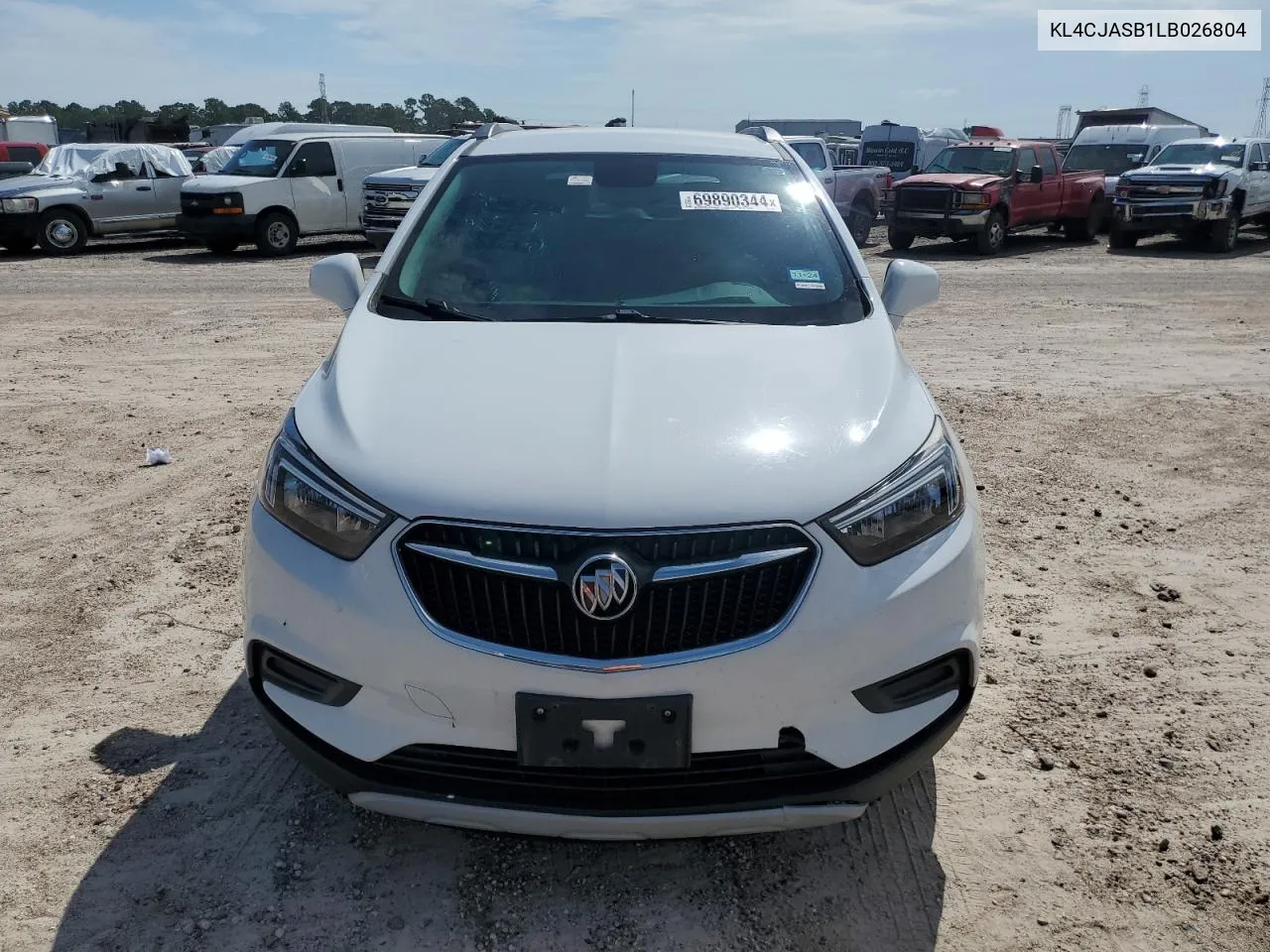 2020 Buick Encore Preferred VIN: KL4CJASB1LB026804 Lot: 69890344