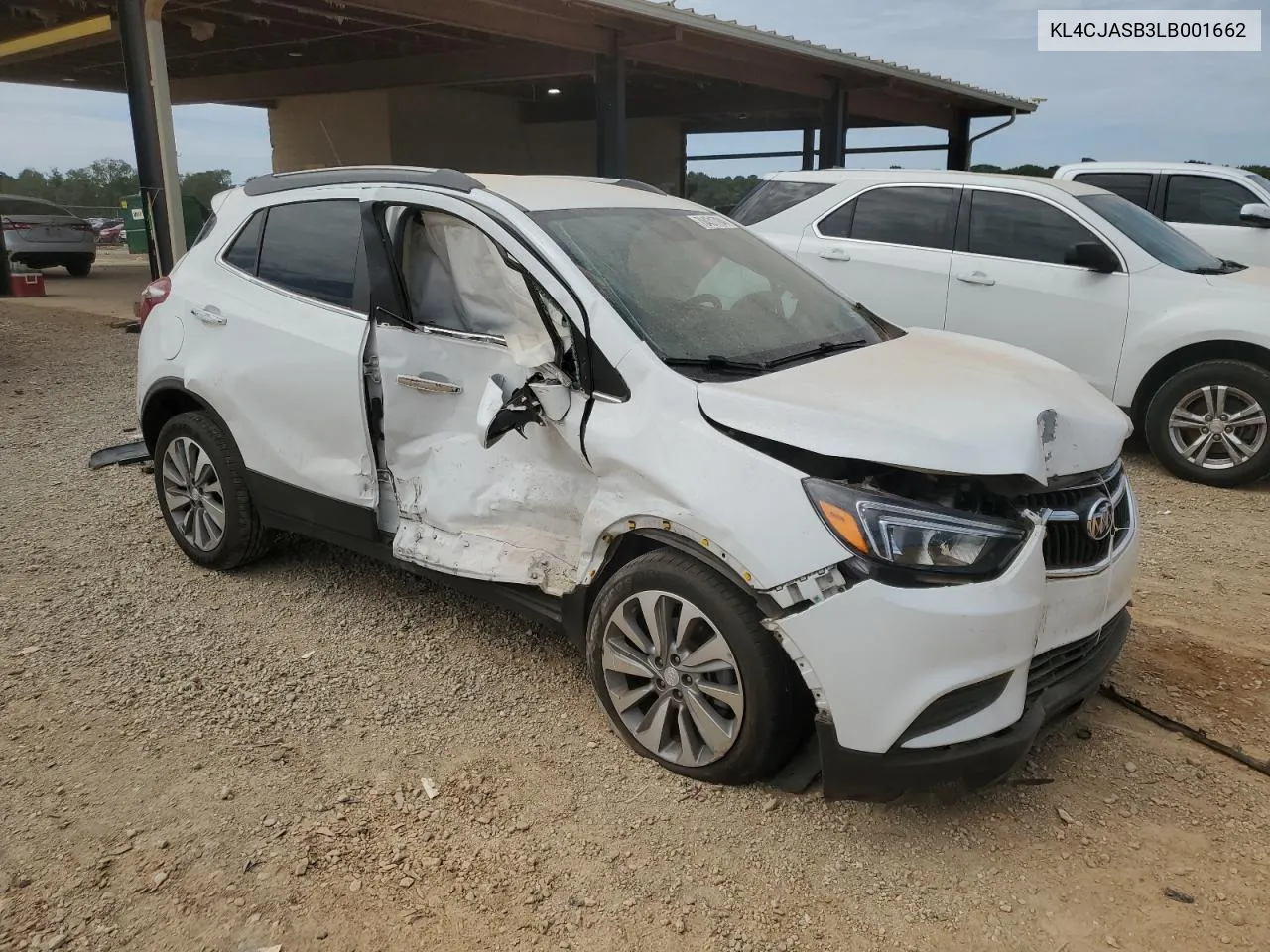 KL4CJASB3LB001662 2020 Buick Encore Preferred