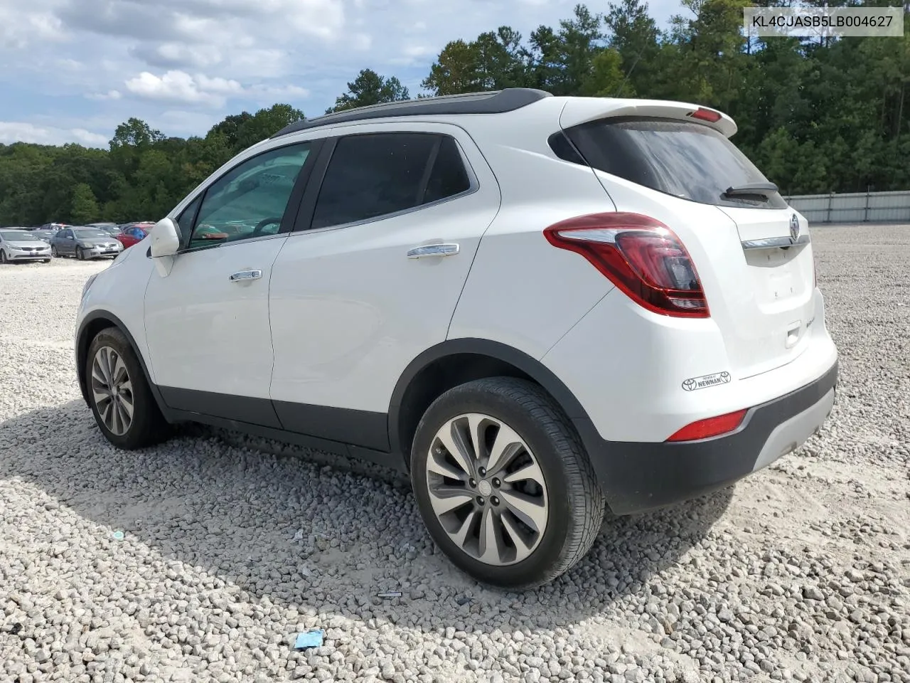 KL4CJASB5LB004627 2020 Buick Encore Preferred