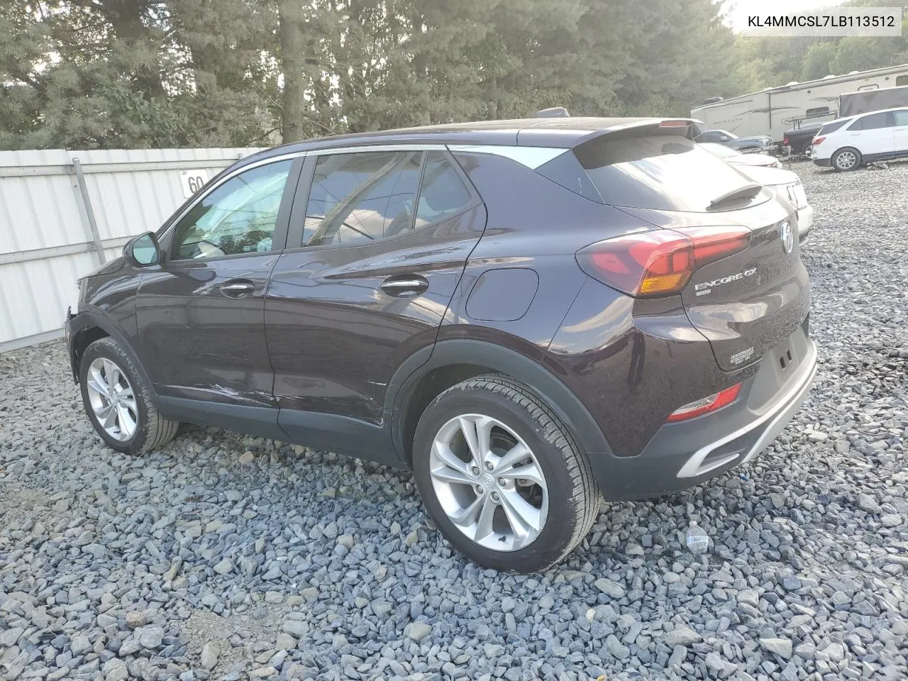 2020 Buick Encore Gx Preferred VIN: KL4MMCSL7LB113512 Lot: 71493964