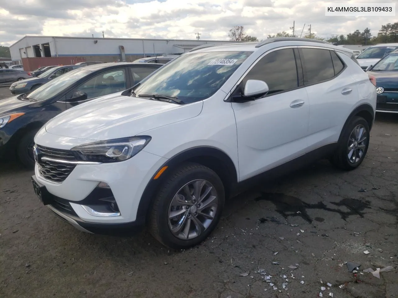 2020 Buick Encore Gx Essence VIN: KL4MMGSL3LB109433 Lot: 72746354