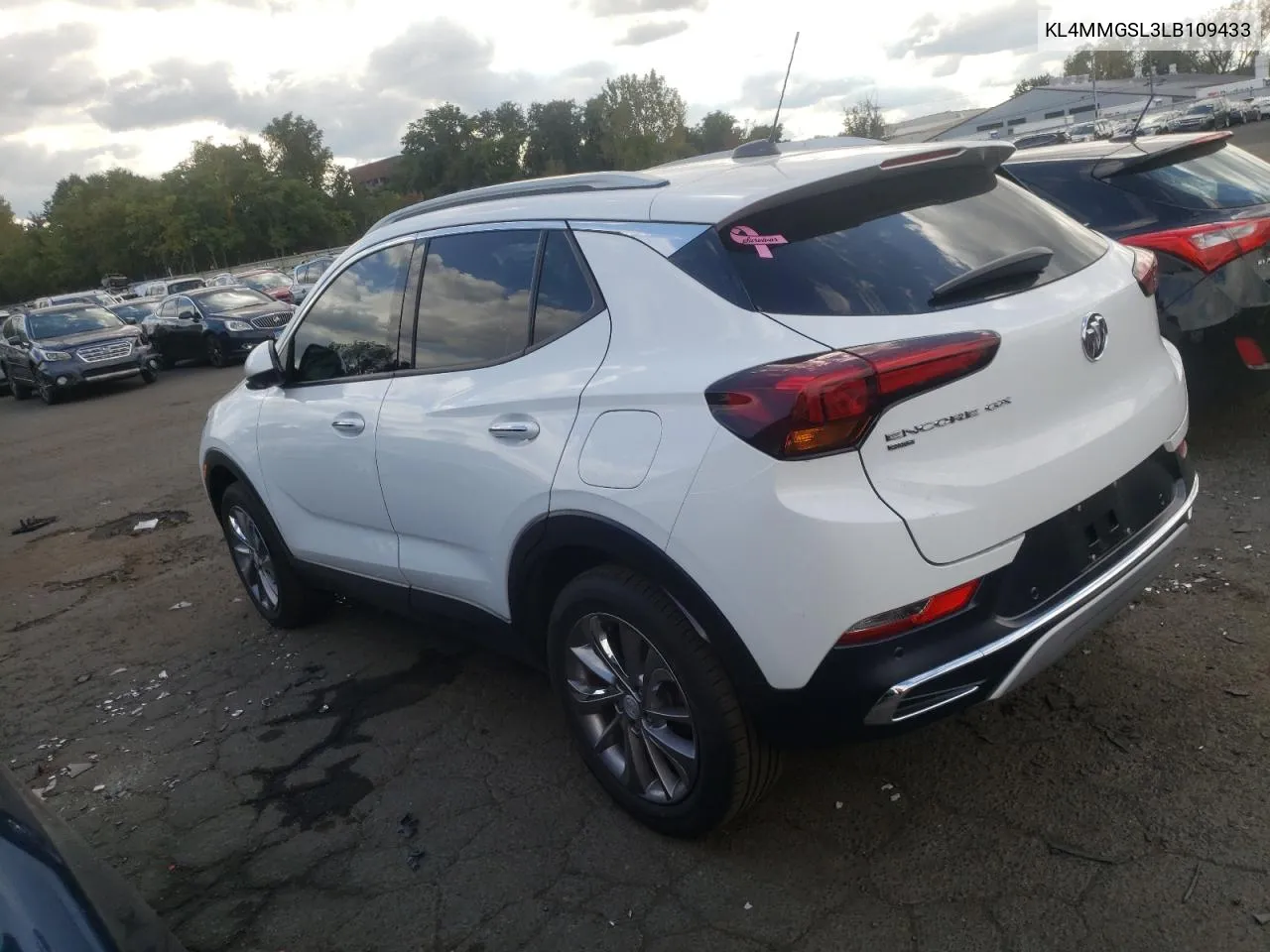 2020 Buick Encore Gx Essence VIN: KL4MMGSL3LB109433 Lot: 72746354