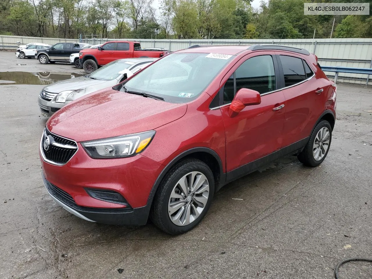 2020 Buick Encore Preferred VIN: KL4CJESB0LB062247 Lot: 73499084