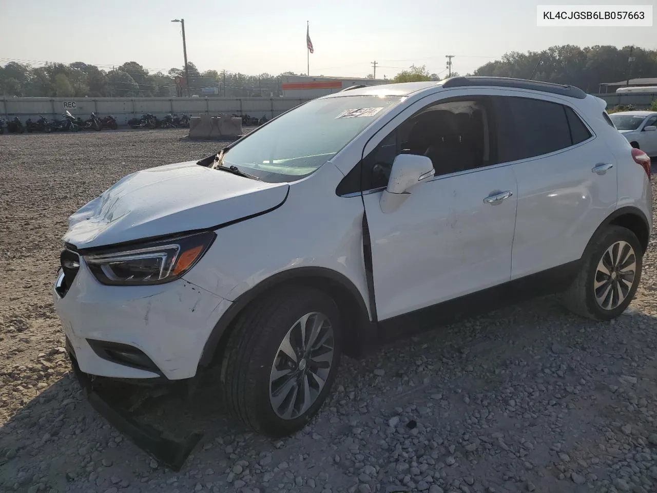 2020 Buick Encore Essence VIN: KL4CJGSB6LB057663 Lot: 75455474