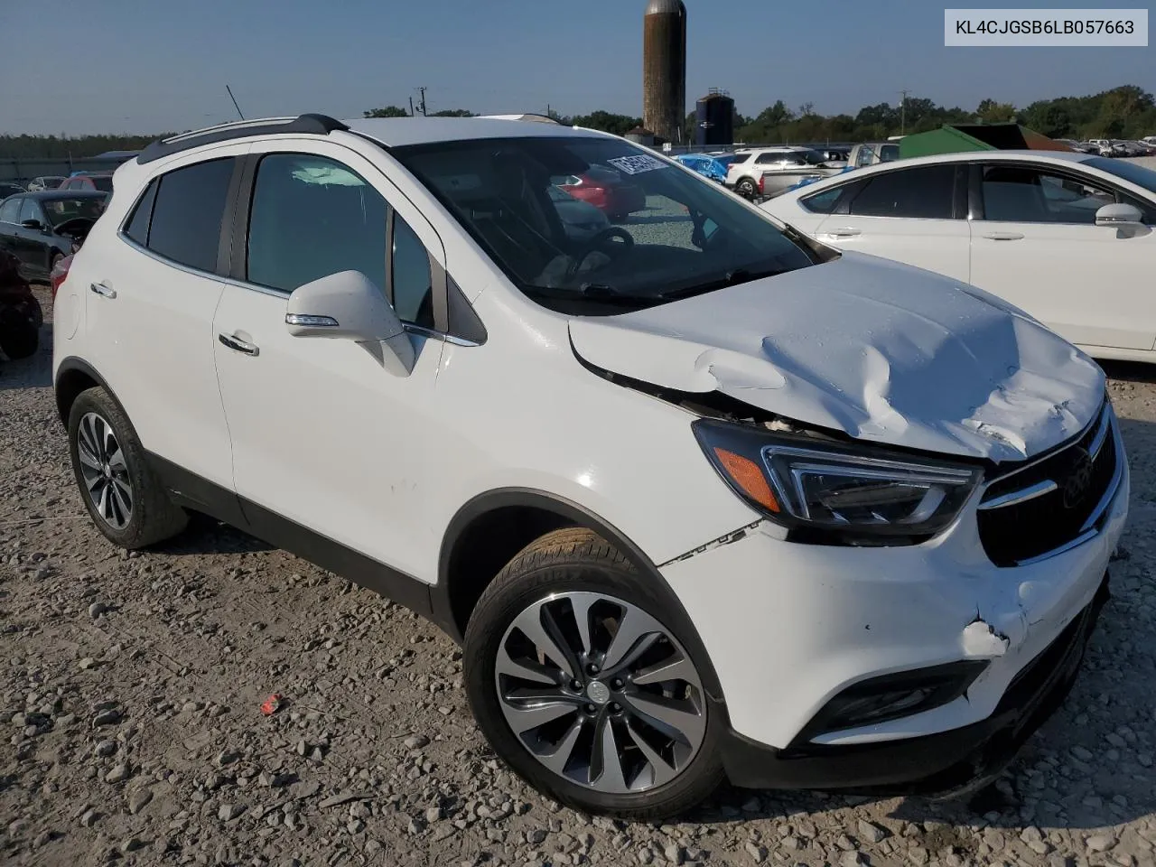 2020 Buick Encore Essence VIN: KL4CJGSB6LB057663 Lot: 75455474