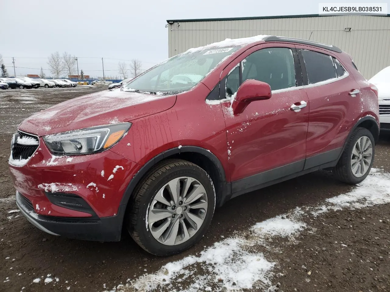 2020 Buick Encore Preferred VIN: KL4CJESB9LB038531 Lot: 76772064