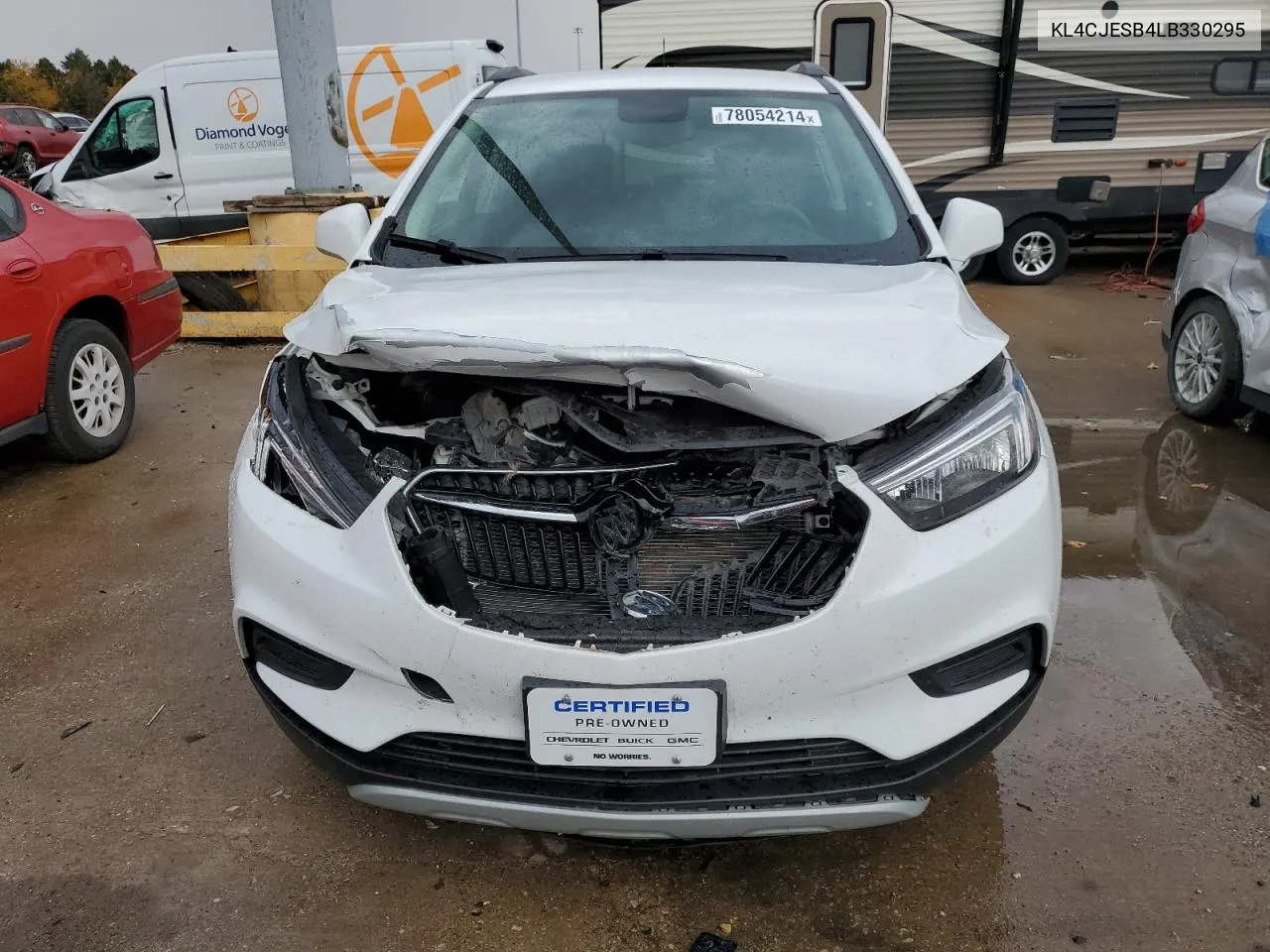 2020 Buick Encore Preferred VIN: KL4CJESB4LB330295 Lot: 78054214