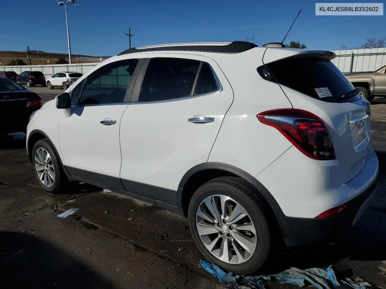 2020 Buick Encore Preferred VIN: KL4CJESB8LB332602 Lot: 78696154