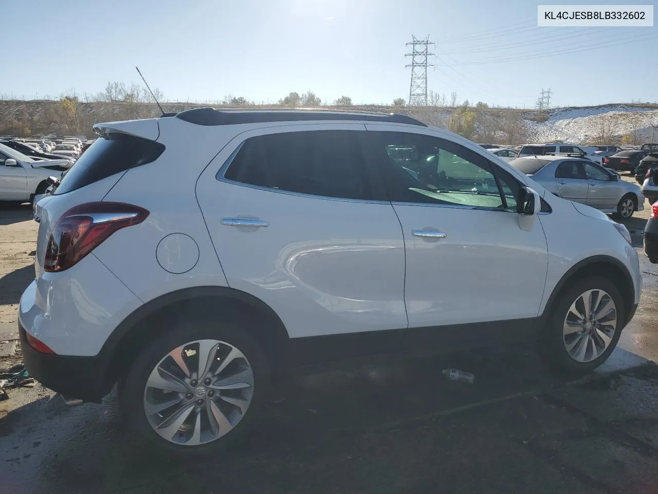 2020 Buick Encore Preferred VIN: KL4CJESB8LB332602 Lot: 78696154