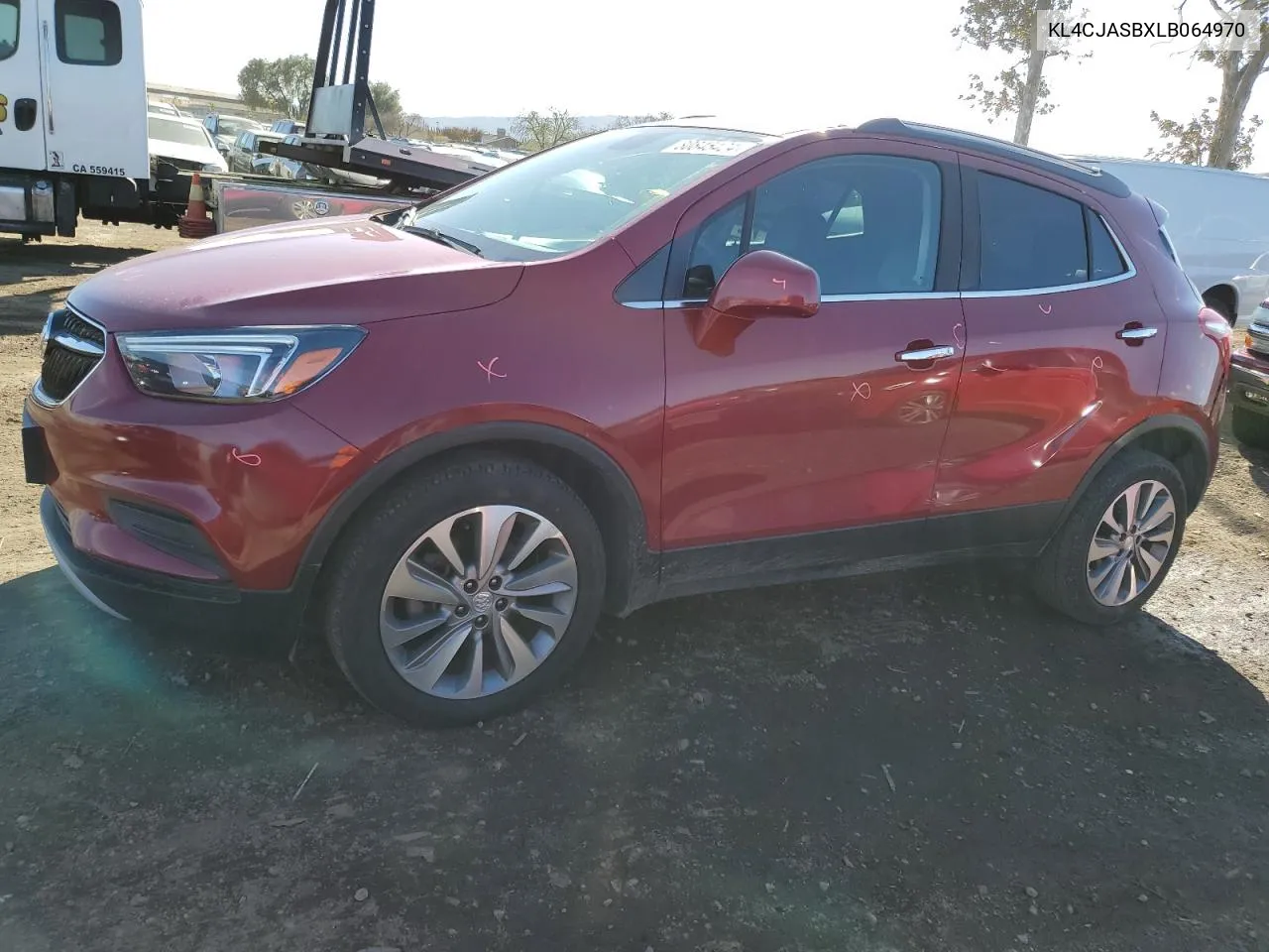 2020 Buick Encore Preferred VIN: KL4CJASBXLB064970 Lot: 80845424