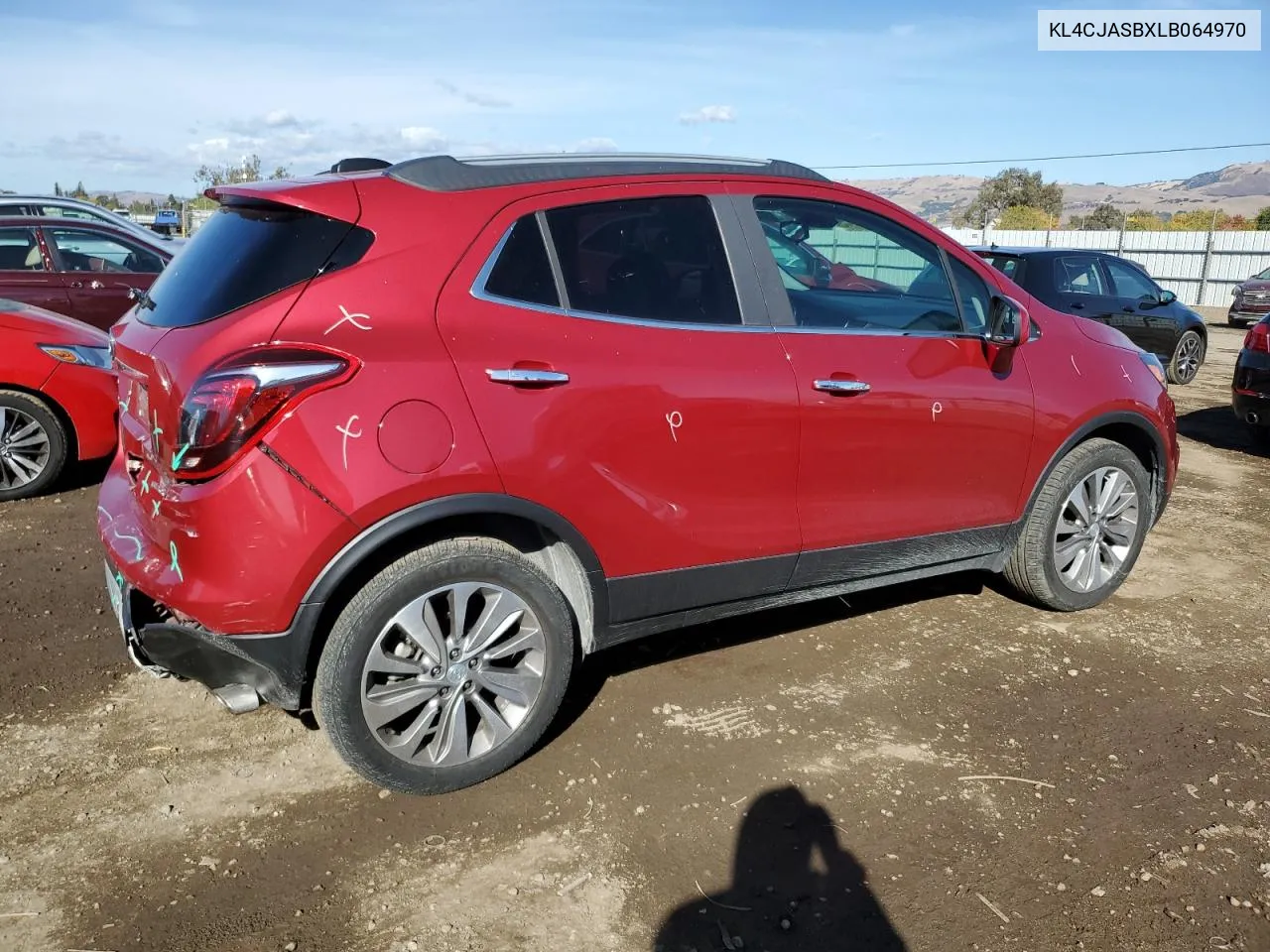 2020 Buick Encore Preferred VIN: KL4CJASBXLB064970 Lot: 80845424