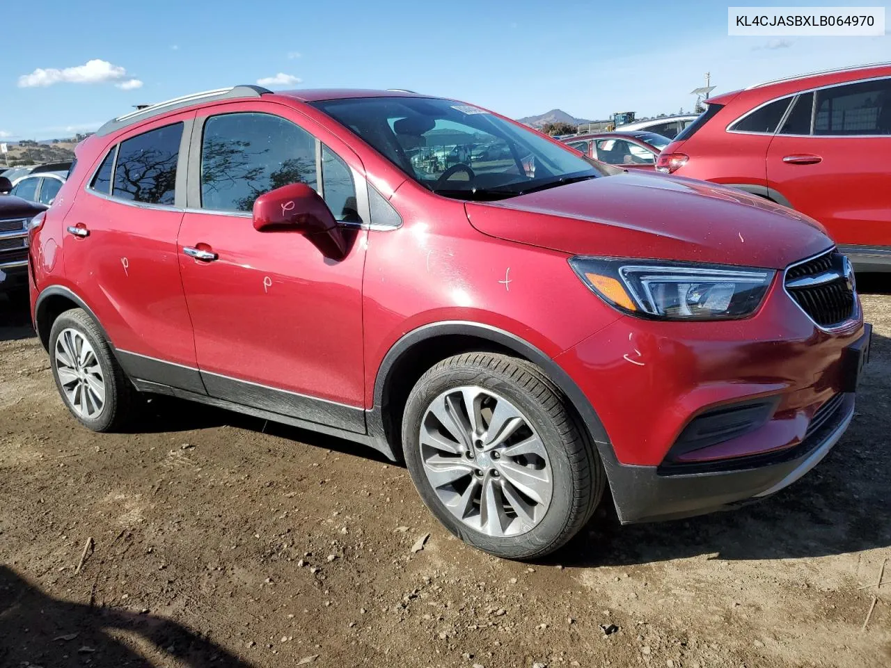 2020 Buick Encore Preferred VIN: KL4CJASBXLB064970 Lot: 80845424