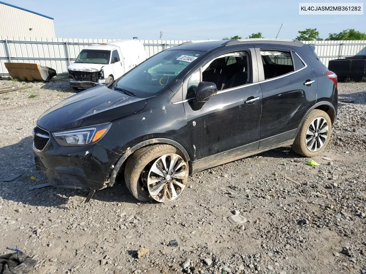 2021 Buick Encore Preferred VIN: KL4CJASM2MB361282 Lot: 53120464