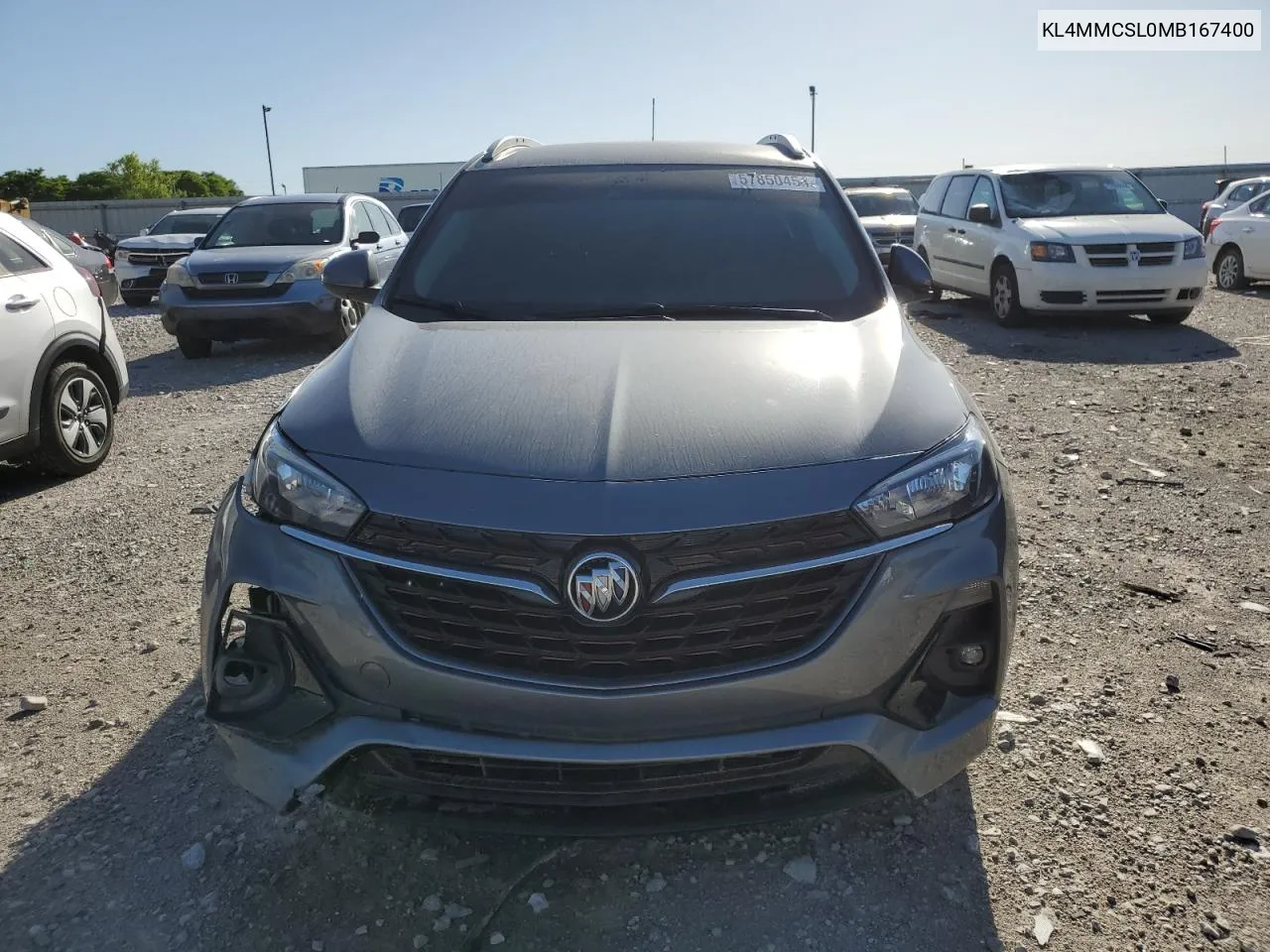 2021 Buick Encore Gx Preferred VIN: KL4MMCSL0MB167400 Lot: 57850454