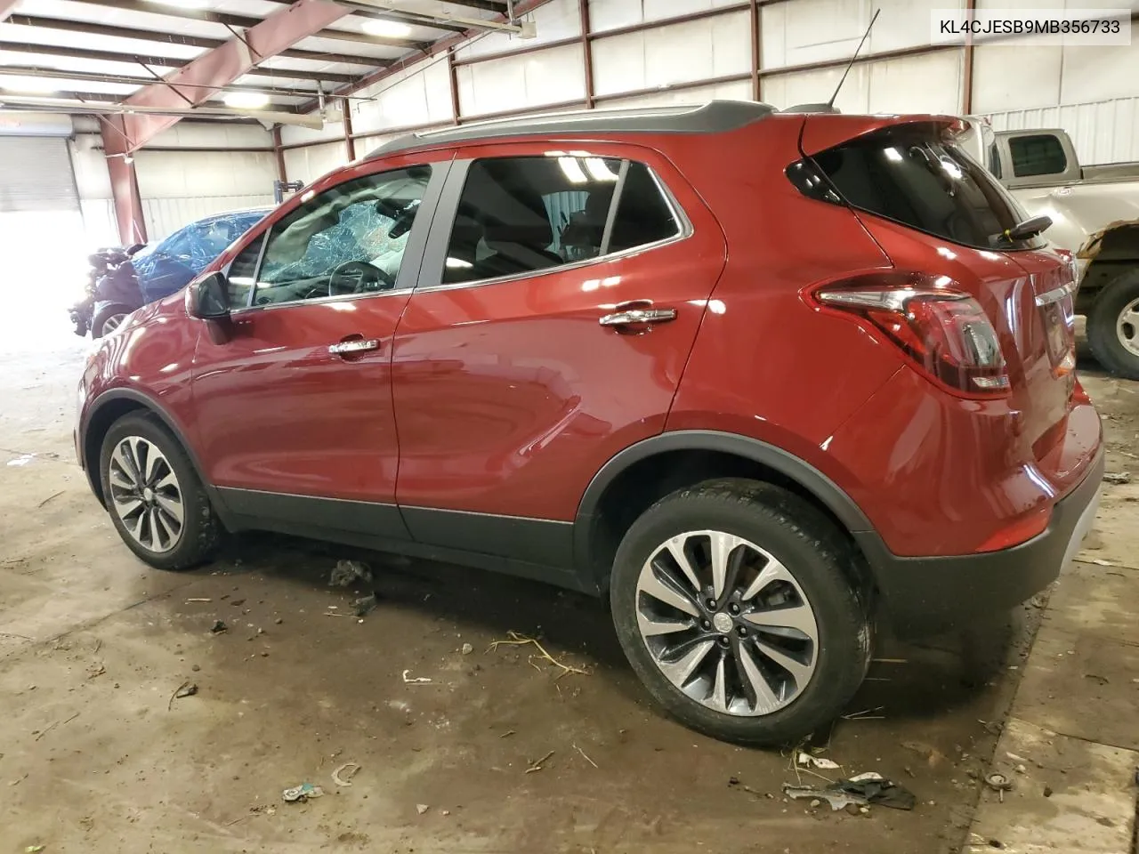 2021 Buick Encore Preferred VIN: KL4CJESB9MB356733 Lot: 59851784