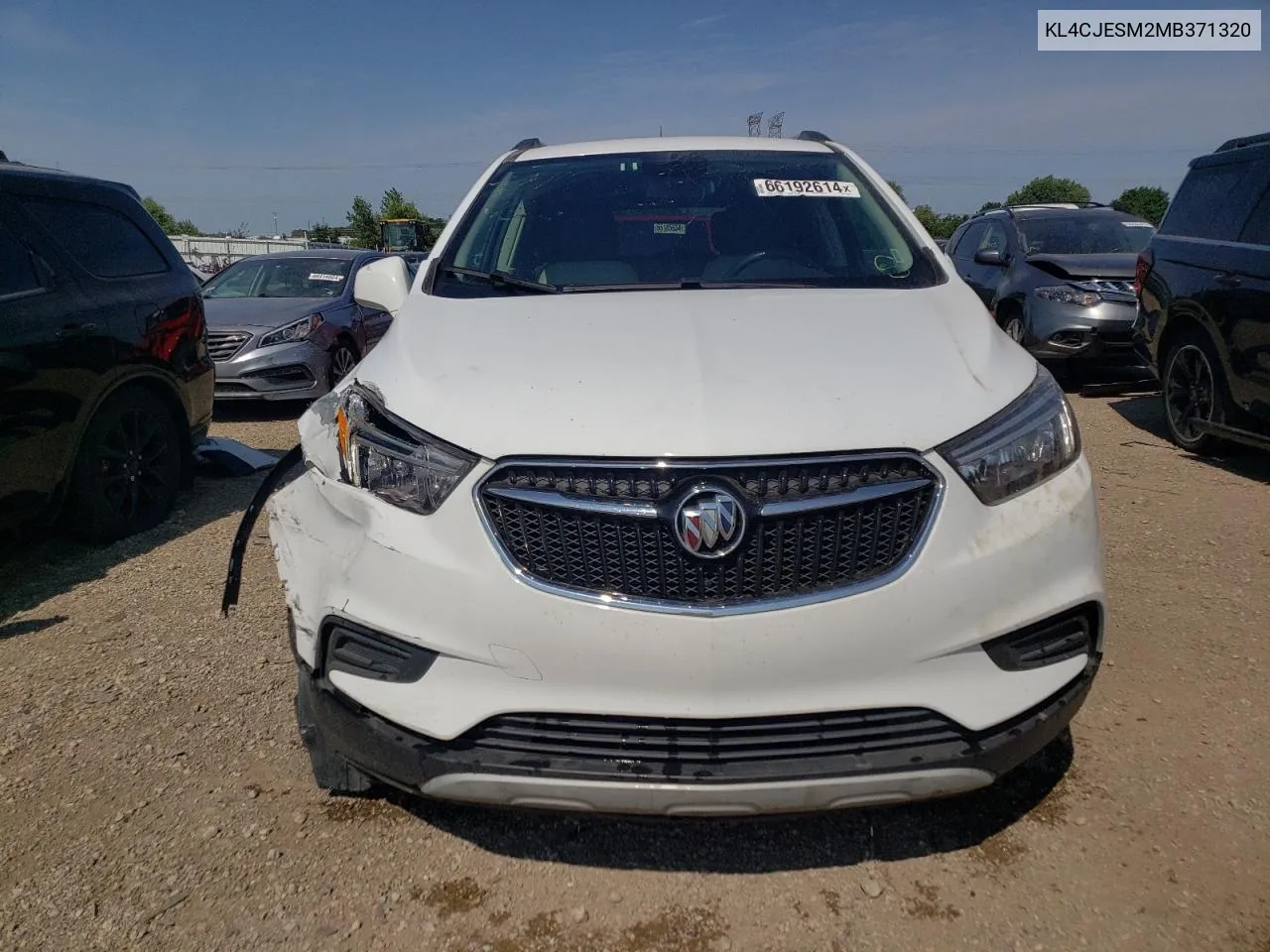 2021 Buick Encore Preferred VIN: KL4CJESM2MB371320 Lot: 66192614