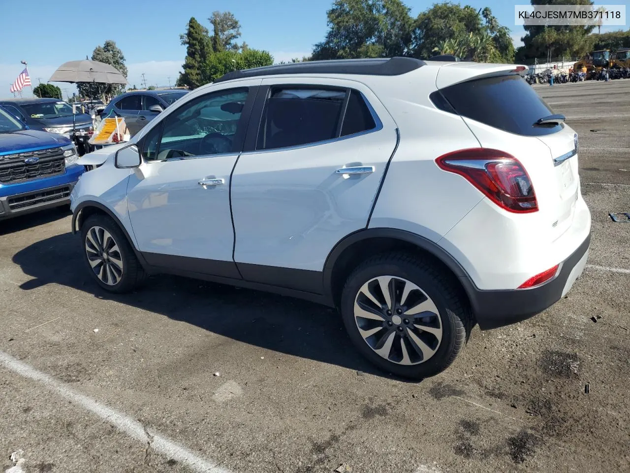 2021 Buick Encore Preferred VIN: KL4CJESM7MB371118 Lot: 67681174