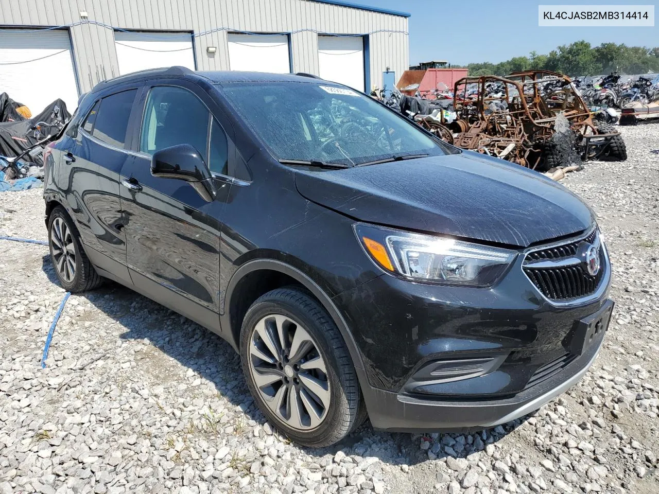 2021 Buick Encore Preferred VIN: KL4CJASB2MB314414 Lot: 68560704