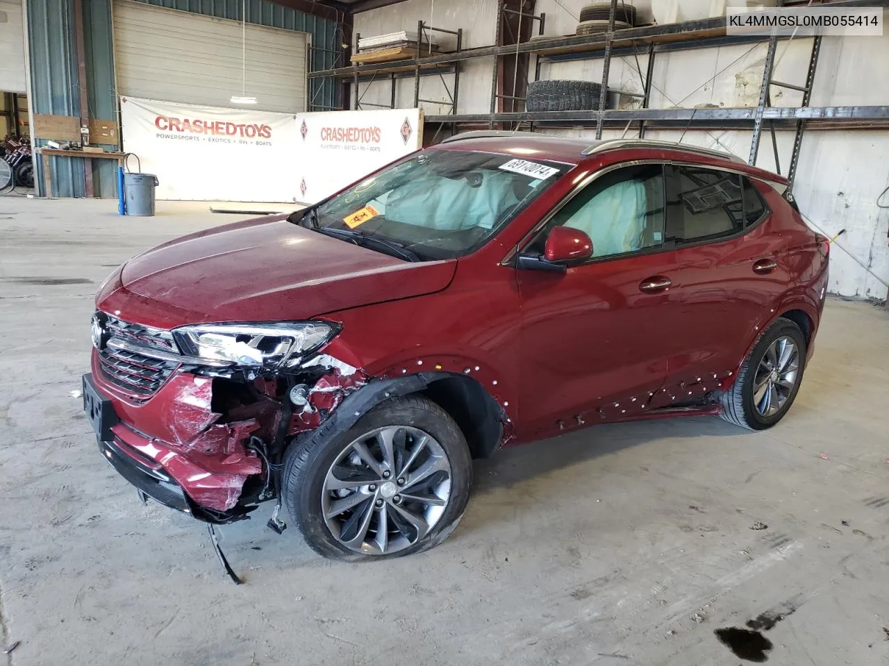 2021 Buick Encore Gx Essence VIN: KL4MMGSL0MB055414 Lot: 69140014