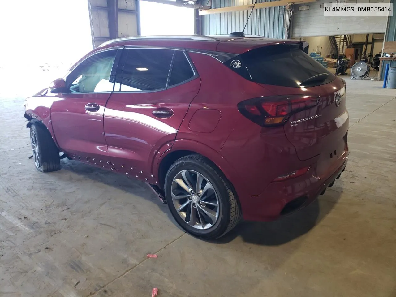 2021 Buick Encore Gx Essence VIN: KL4MMGSL0MB055414 Lot: 69140014