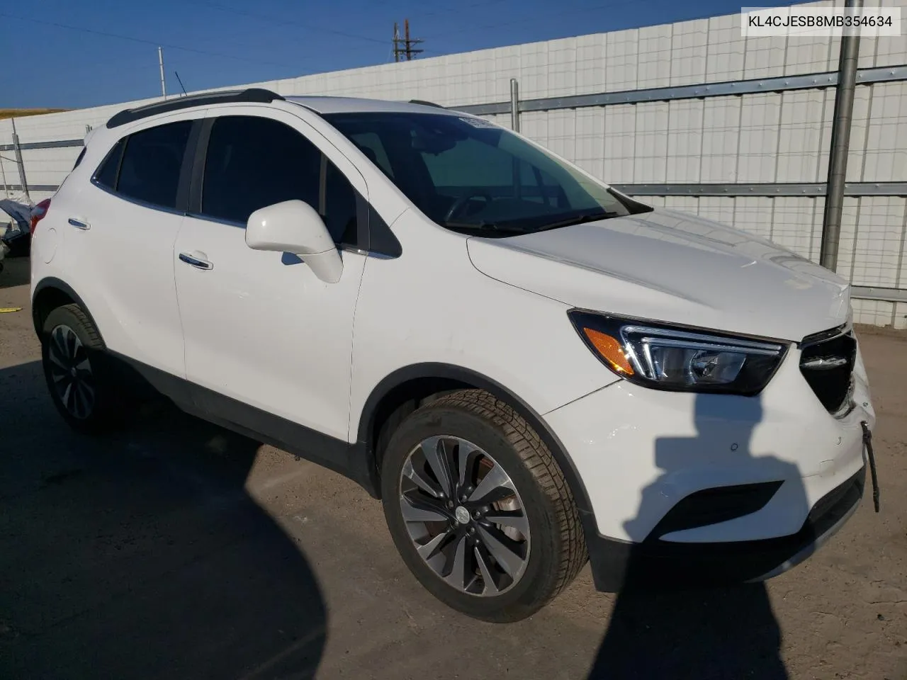 2021 Buick Encore Preferred VIN: KL4CJESB8MB354634 Lot: 69714914