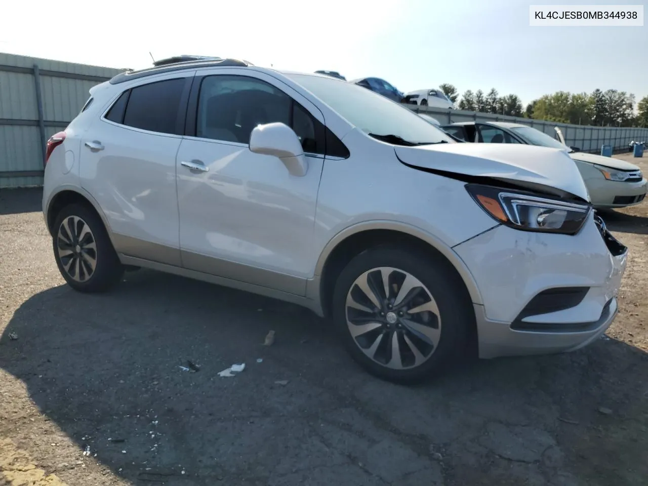 2021 Buick Encore Preferred VIN: KL4CJESB0MB344938 Lot: 70176274